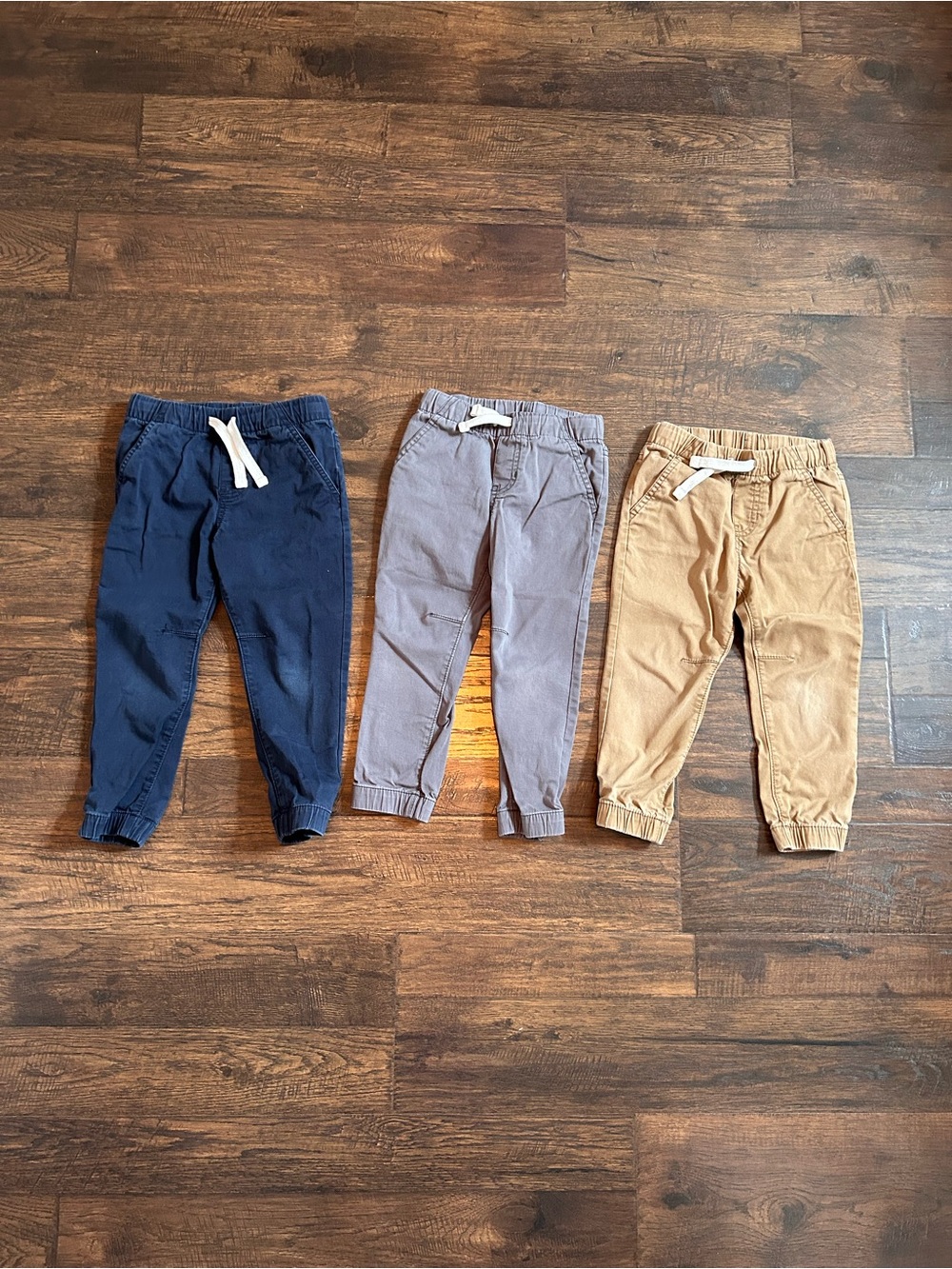 Cat & Jack Jogger Pants - Navy, Gray, Tan